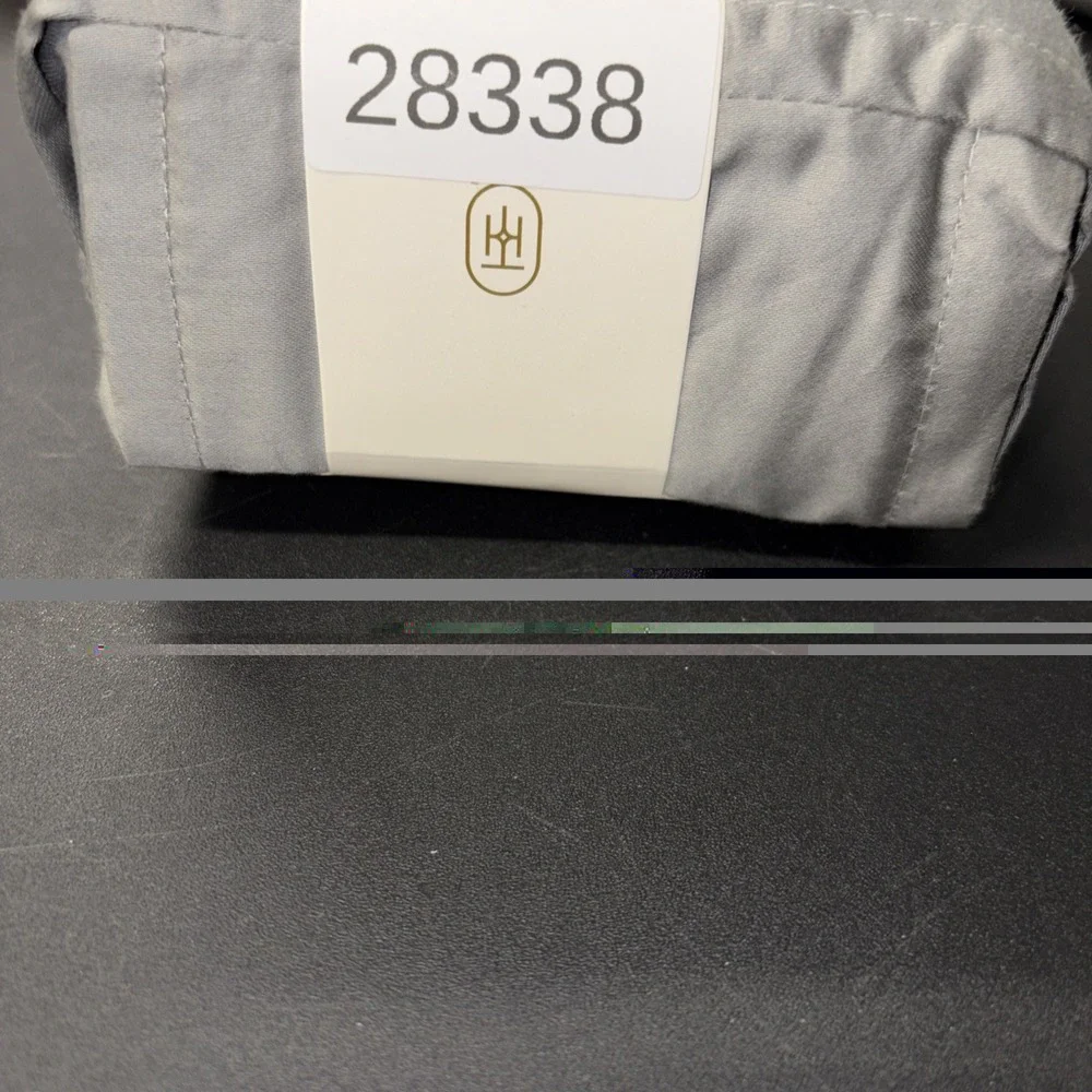 Full 400 Thread Count Performance Flat Sheet Gray - Threshold: Cotton 28338